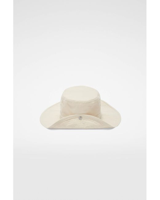 Jil Sander ハット - - ブラウン - M - Made In Italy White