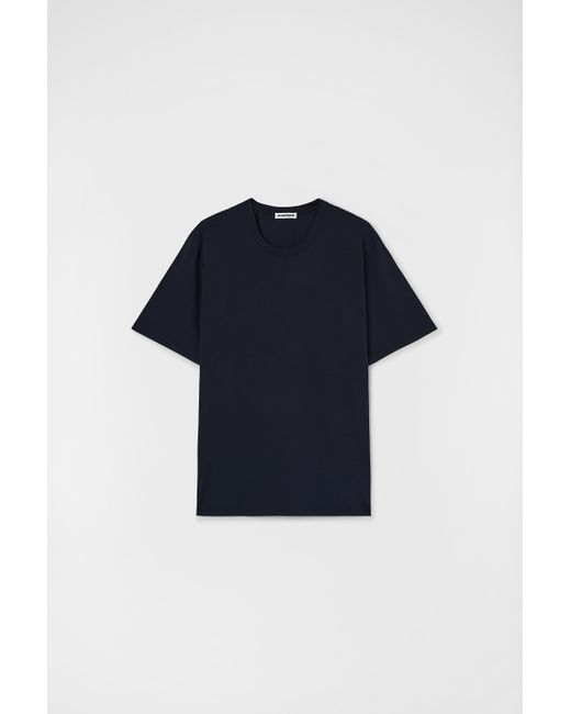 Jil Sander Blue Crew-neck T-shirt for men