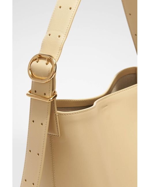 Jil Sander White Cannolo Tote For Female