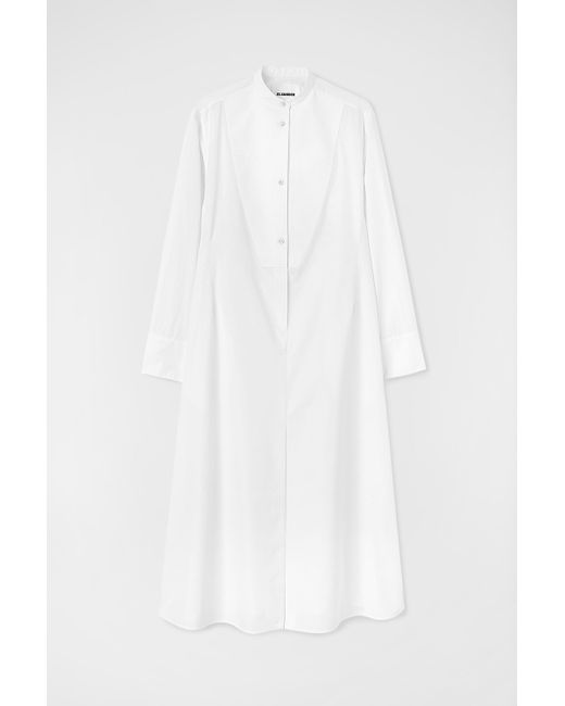 Jil Sander White Shirt Dress