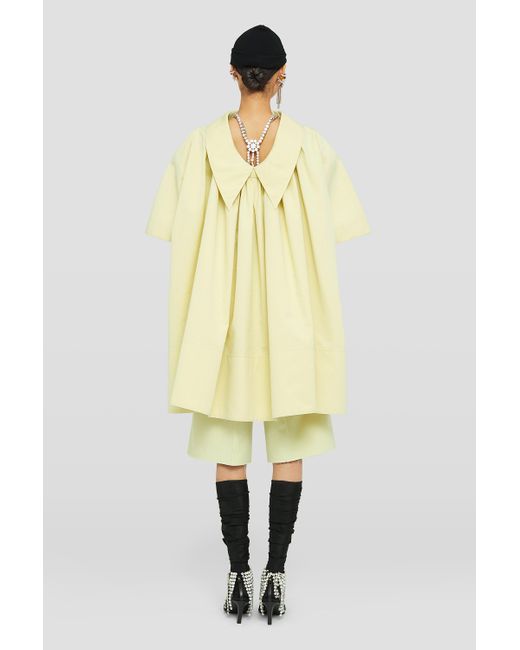 Jil Sander Yellow Mini Dress