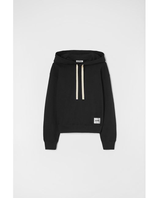 Sweat-shirt à capuche Jil Sander pour homme en coloris Black