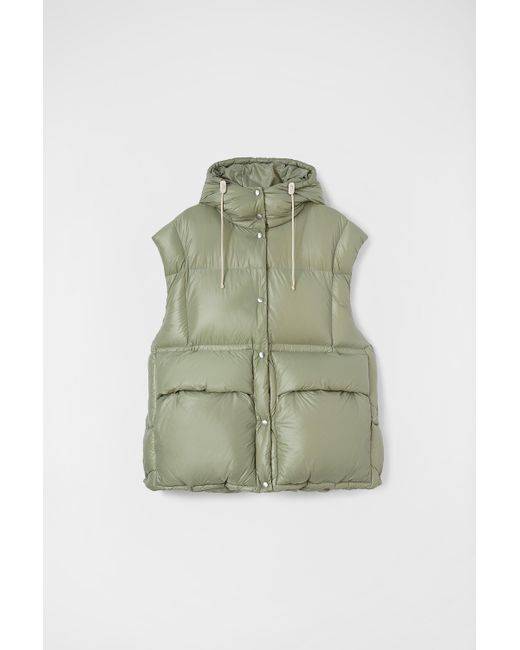 Quilted down vest deals