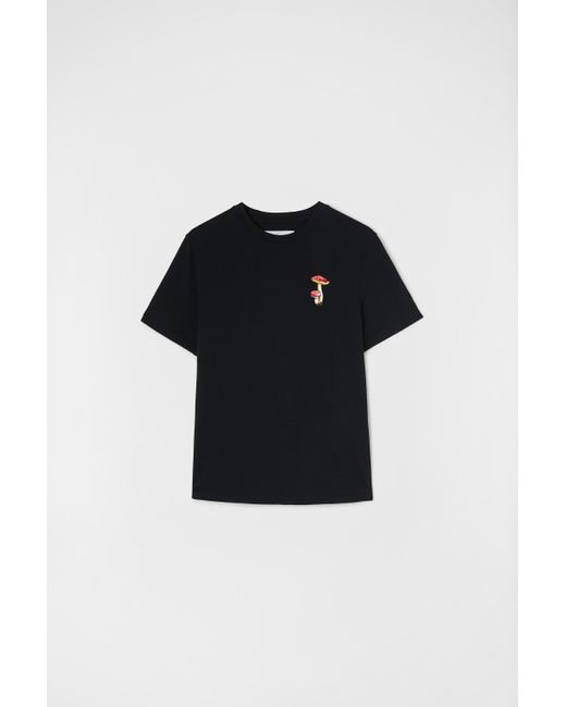 Jil Sander Black Crew-neck T-shirt