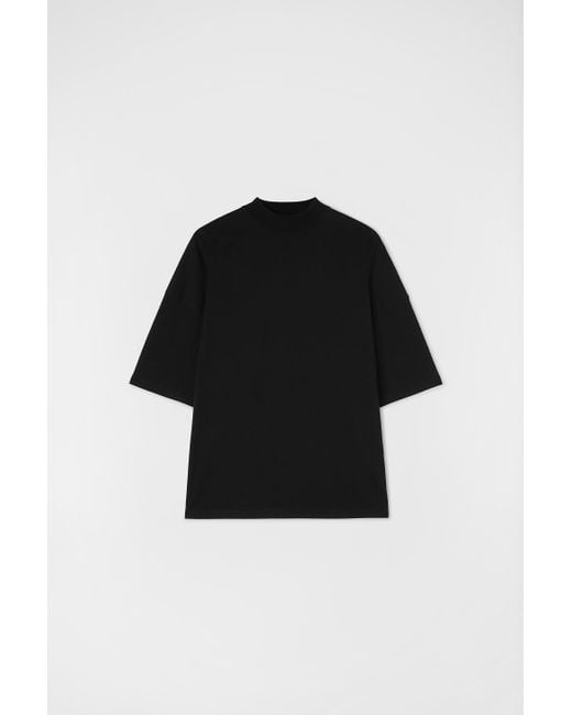Jil Sander Black Crew-neck T-shirt for men