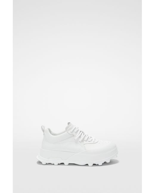 Sneaker Orb di Jil Sander in White