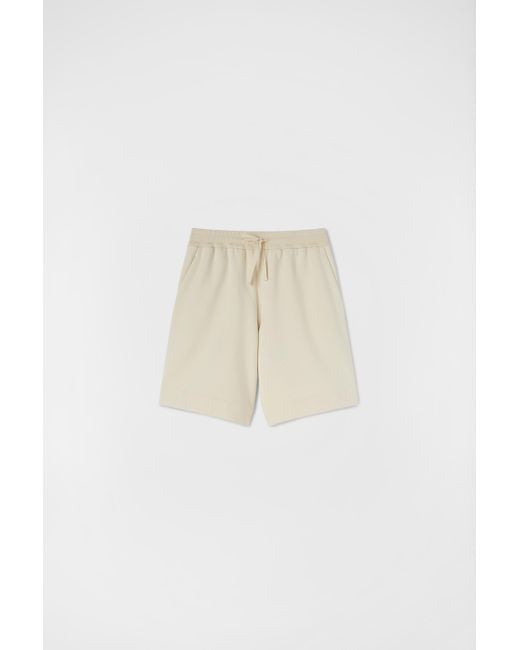 Jil Sander Natural Shorts For Male for men
