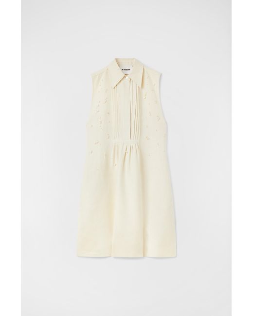 Jil Sander White Shirt Dress