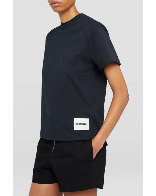 Ensemble de 3 t-shirts à manches courtes Jil Sander en coloris Black