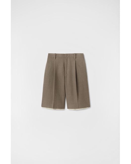 Jil Sander Natural Shorts for men