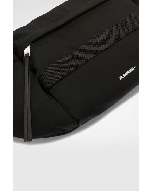 Jil Sander Black Outdoor Belt Bag for men