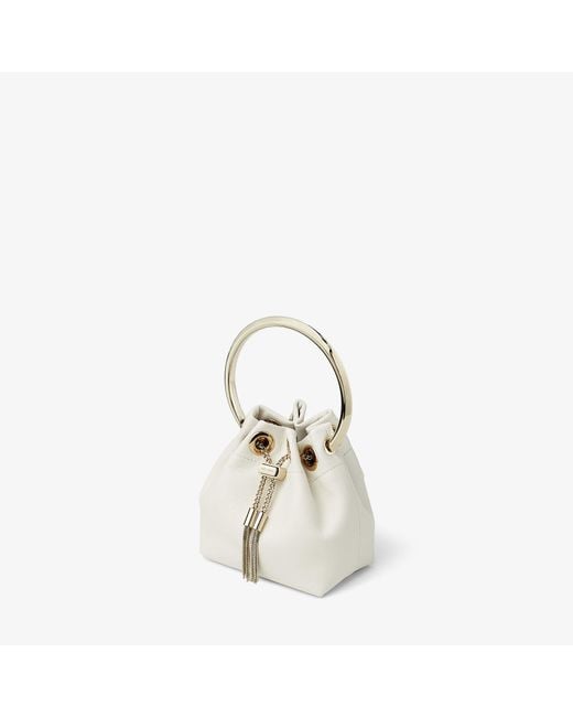 Jimmy Choo Metallic Micro Bon Bon