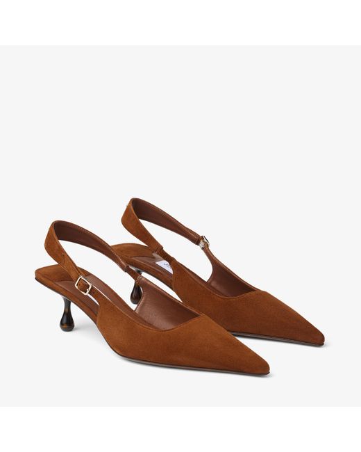 Jimmy Choo Brown Amel 50