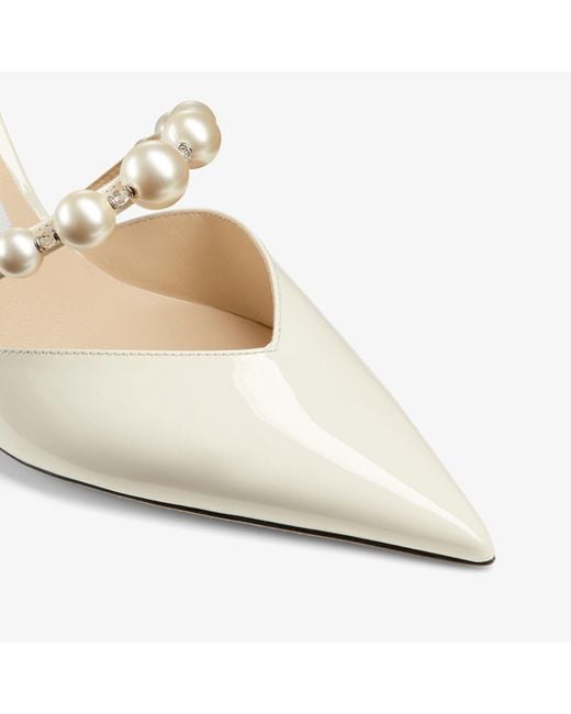 Jimmy Choo White Aurelie 85