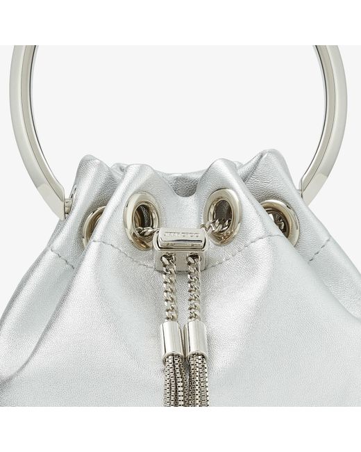 Jimmy Choo Metallic Micro Bon Bon