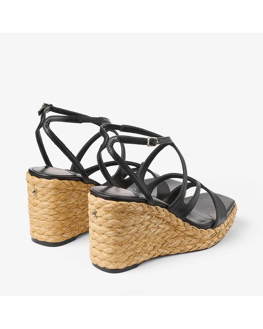 Jimmy Choo Metallic Ayla 85