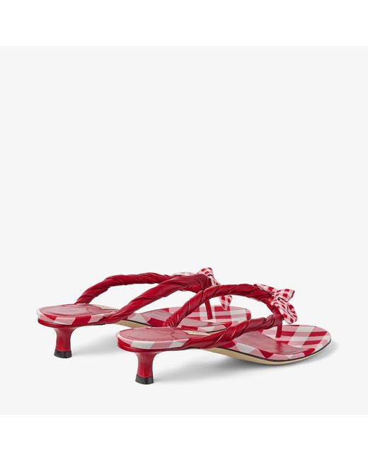 Jimmy Choo Red Liss 35