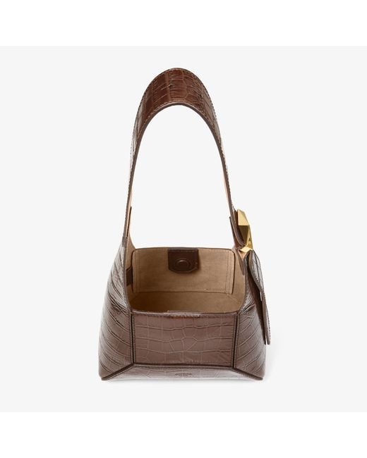 Diamond Hobo Small Jimmy Choo en coloris Brown