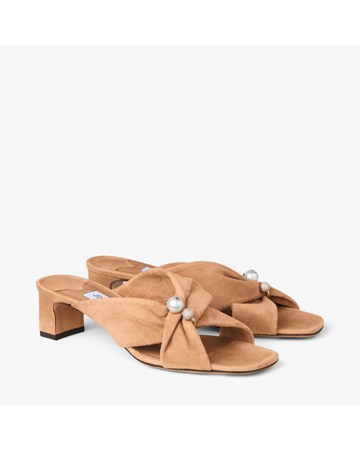 Jimmy Choo Brown Rafi 45