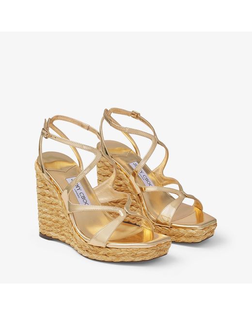 Jimmy Choo Metallic Ayla 110