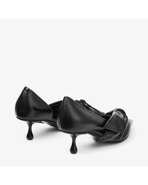 Jimmy Choo Black Issy Pump 50