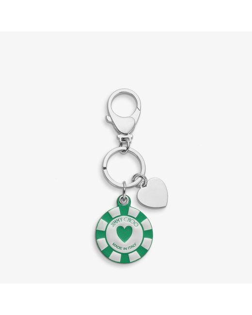 Jimmy Choo Green Casino Chip Charm