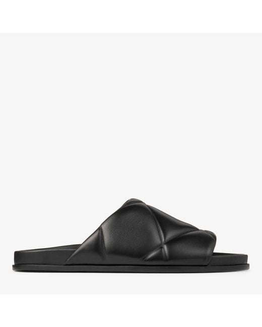 Jimmy Choo Black Sav Slide M for men