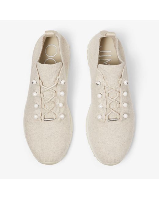 Jimmy Choo Natural Sneakers Veles