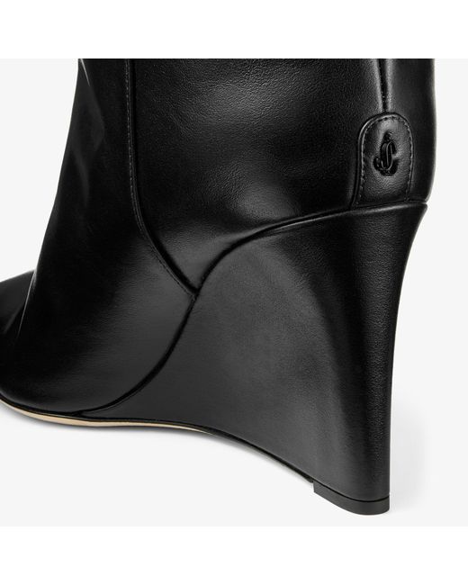 Jimmy Choo Black Blake Knee Boot 85