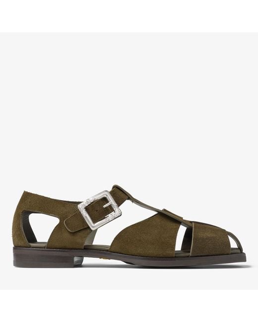 Jimmy Choo Meadow Sandal in Green für Herren