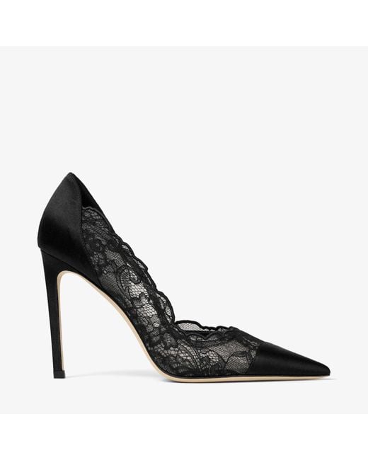 Jimmy Choo Black Brigitte 100