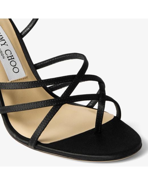 Jimmy Choo Black Strappy