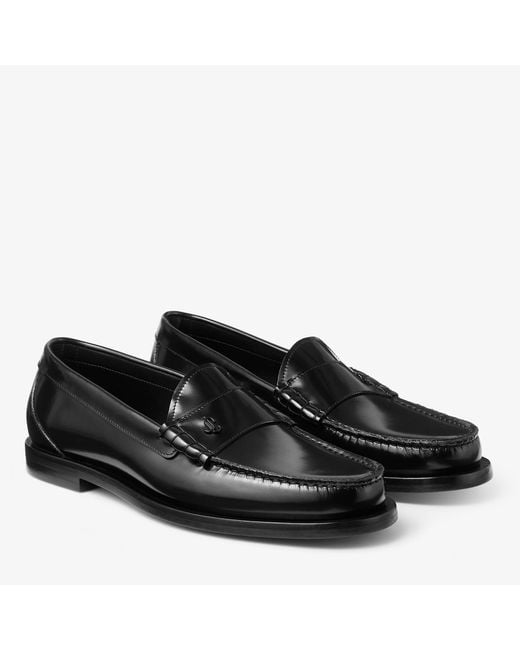 Jimmy Choo Black Ethan Loafer for men