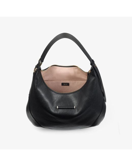 Jimmy Choo Black Bar Hobo Medium