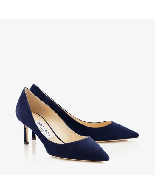Jimmy Choo Blue Romy 60