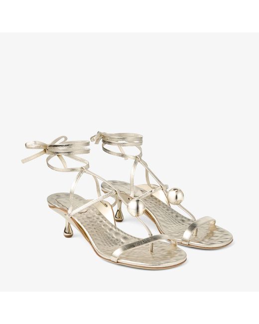 Jimmy Choo Metallic Zyra 50