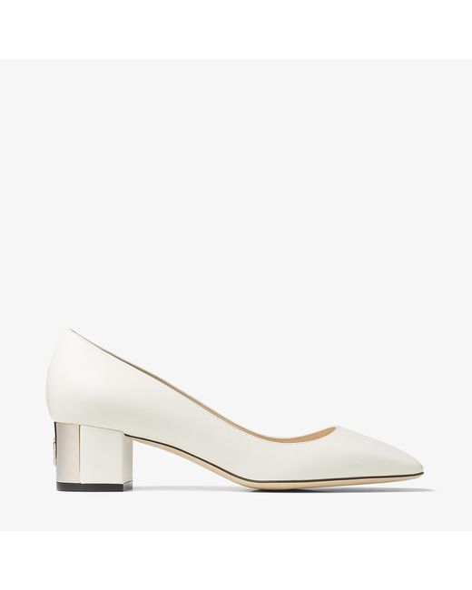 Jimmy Choo Rydea Pump 45 in White Lyst Canada