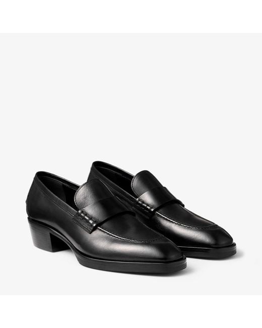 Jimmy Choo Black Wilder Loafer F