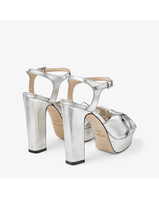 Jimmy Choo Metallic Heloise 120