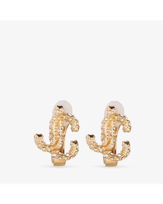 Jimmy Choo Metallic Jc Clip On