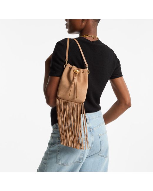Jimmy Choo Brown Cinch Mini