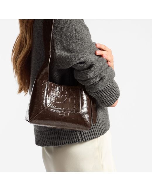 Diamond Hobo Small Jimmy Choo en coloris Brown
