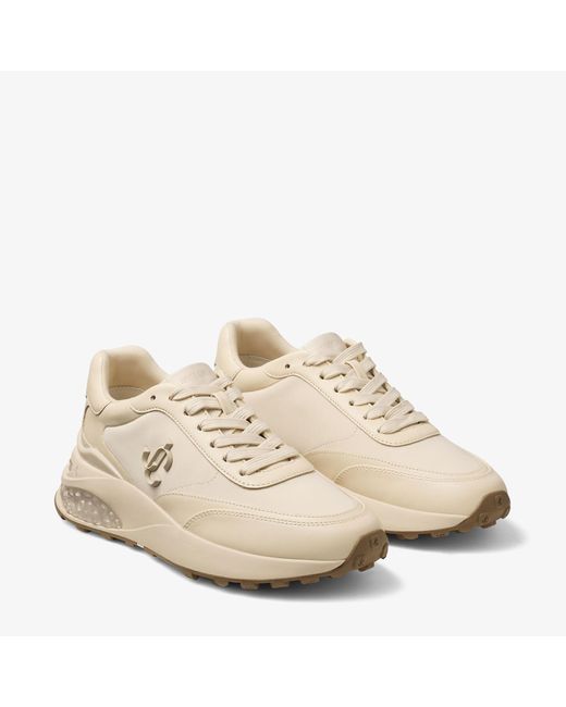 【JIMMY CHOO】Memphis Lace up/F-Ovzy-Ecru ★関税送料込み ☆Jimmy Choo☆ローカットスニーカー Memphis Lace Up