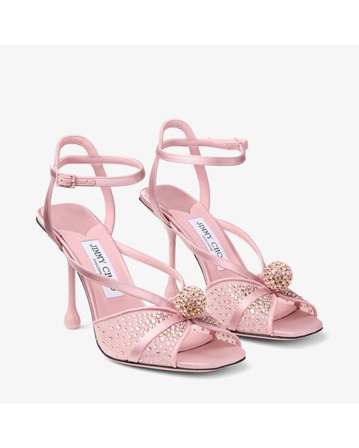 Jimmy Choo Pink Sarai Sandal 95