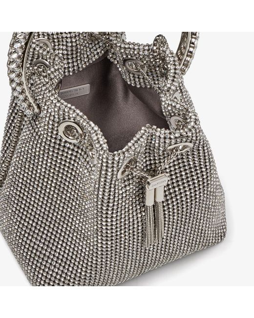 Jimmy Choo Gray Bucket Bags