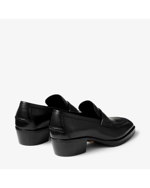 Jimmy Choo Black Wilder Loafer F