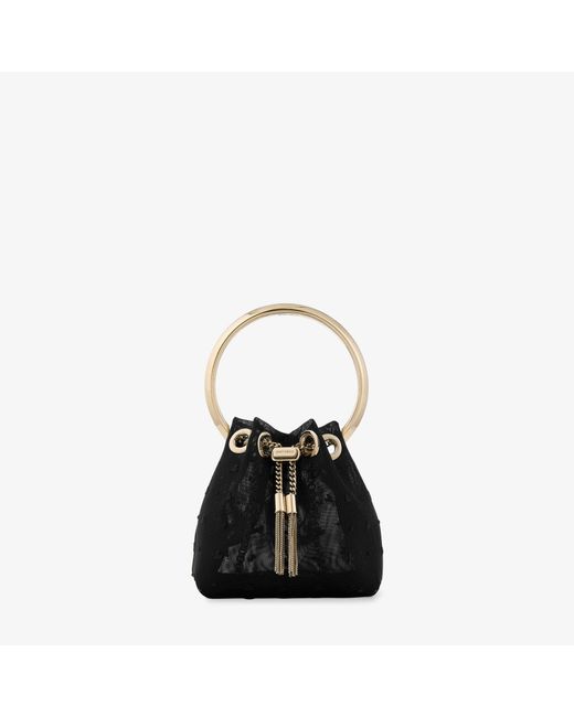 Jimmy Choo Black Micro Bon Bon