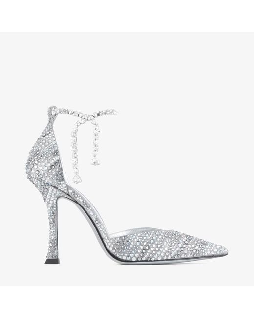 Jimmy Choo Metallic Stevie 100