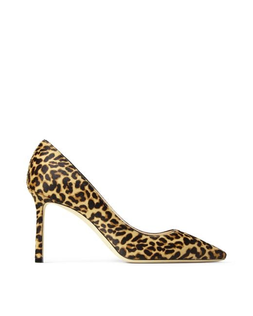 Jimmy Choo Natural Love Leopard-print Pumps