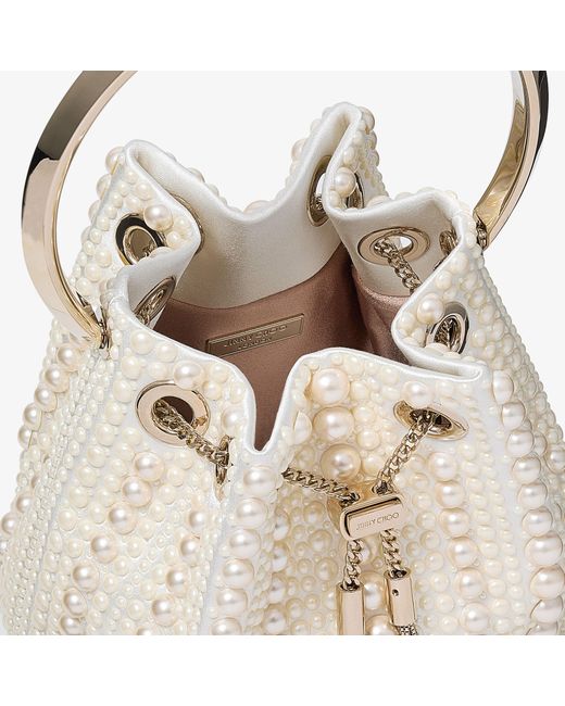 Jimmy Choo White Bon Bon